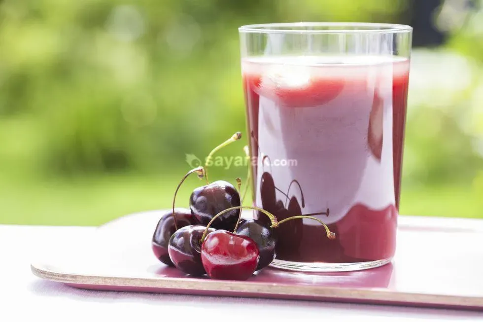 شربت میوه گیلاس