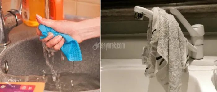 دستمال آشپزخانه