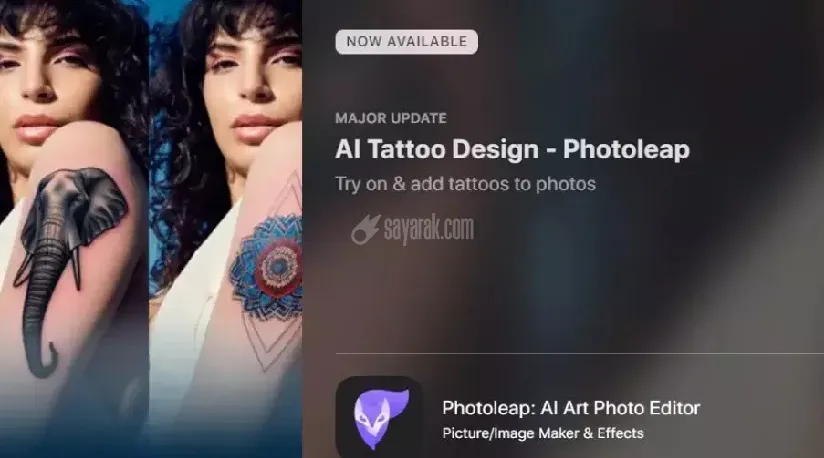 tattoo artist هوش مصنوعی